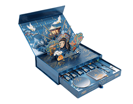 Flap Open 3D Displayed Packaging