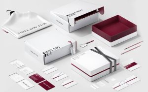 secondary packaging use as clothing packaging display
